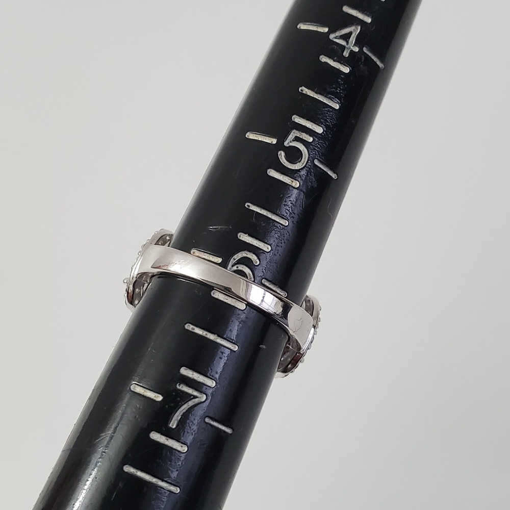 Twilight Symphony Sterling Silver 925 Tanzanite Ring - Picture 12 of 13